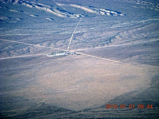 aerial - Alamo Lake dam