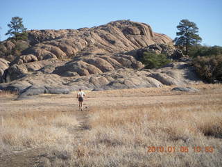 19 735. Willow Lake run in Prescott - Adam running - back