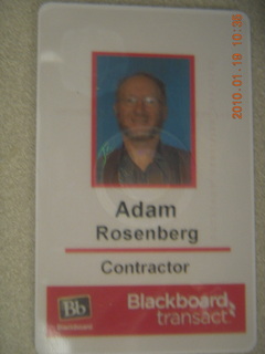 Adam's Blackboard badge