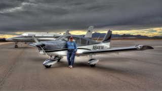 46 73n. Adam and N8483R and Beech Starships at Marana (AVQ)