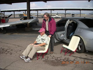 N4372J new seat foam - Adam and Ron