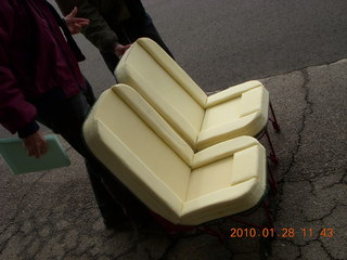 N4372J new seat foam