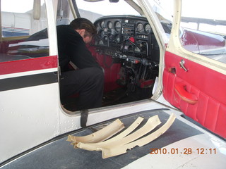 N4372J new seat foam - Sean