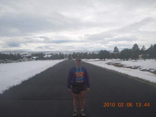 snow-covered Mogollon Airpark (AZ82) - Adam