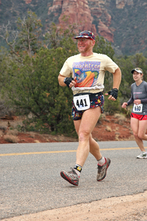 Sedona half marathon - Adam