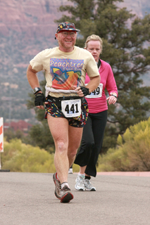 Sedona half marathon - Adam