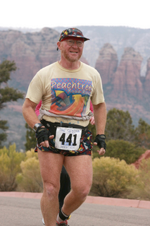 Sedona half marathon - Adam