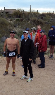 Adam and Kevin at McDowell-Sonoran challenge run