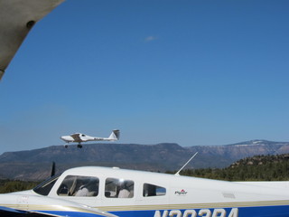 Diamond taking off at Payson (PAN)