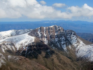 aerial - mountains near Payson (PAN) - waterfall