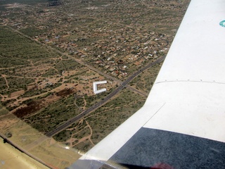 aerial - houses in north Scottsdale