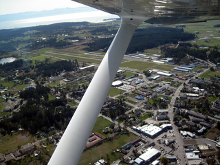 Charlie's pictures - Arlington flight - San Juan Islands - Friday Harbor