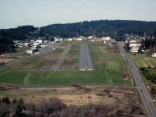 Charlie's pictures - Arlington flight - San Juan Islands - Friday Harbor (FHR)