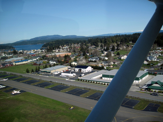 Charlie's pictures - Arlington flight - San Juan Islands - Friday Harbor (FHR)