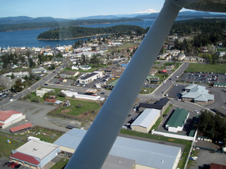 Charlie's pictures - Arlington flight - San Juan Islands - Friday Harbor (FHR)