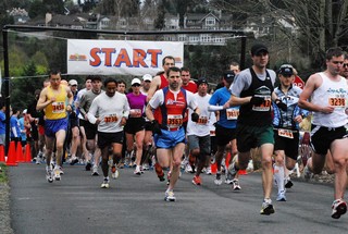 Mercer Island Half Marathon - start