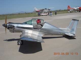 cool airplane at Coolidge (P08) - Ted and his little bird