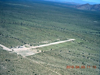 aerial - Cactus Ranch nearby airstrip