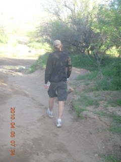 Metate Trail hike - Steve