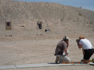 Gila Bend (E63) fly in - at the range - somebody, Adam, Rich, Tim