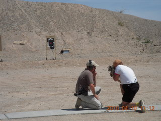 Gila Bend (E63) fly in - at the range - somebody, Adam, Rich, Tim