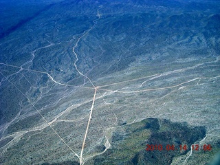 aerial - mystery strip west of Alamo Lake