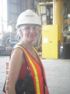 Bagdad (E51) mine tour - repair facility - Kristina
