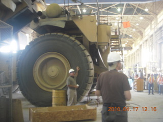 Bagdad (E51) mine tour - repair facility