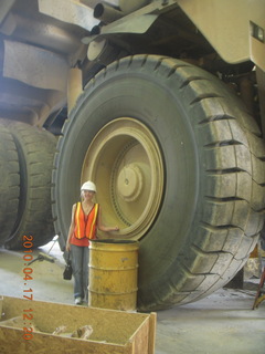 Zion National Park - Angels Landing hike - machinery to repair trail