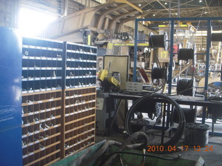 Bagdad (E51) mine tour - repair facility