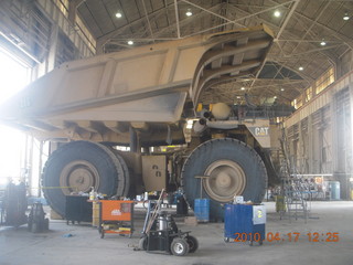 Bagdad (E51) mine tour - repair facility