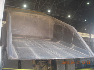 Bagdad (E51) mine tour - repair facility - big dump truck