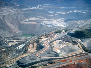 aerial - mine near Superior