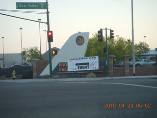 Challenge Air - sign at Deer Valley (DVT)