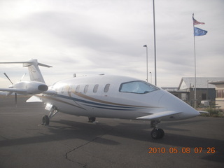 Safford Airport (SAD) - cool pusher airplane