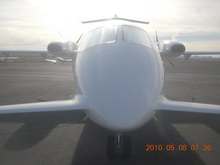 Safford Airport (SAD) - cool pusher airplane