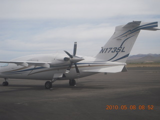 Safford Airport (SAD) - cool pusher airplane