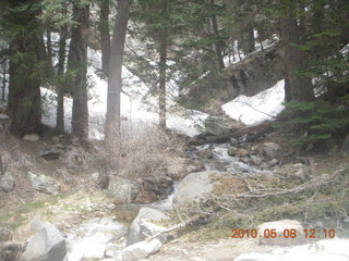 16 778. drive up Mt. Graham - waterfall