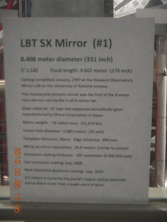 46 778. telescope at Mt. Graham