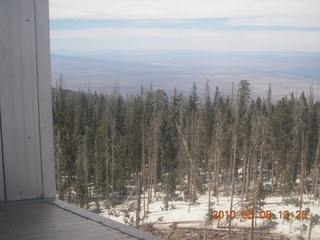 85 778. telescope at Mt. Graham view