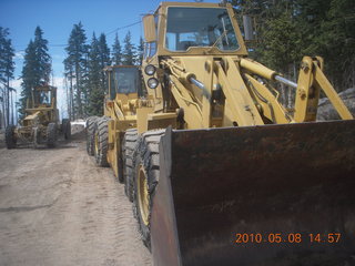 126 778. telescope at Mt. Graham - tools