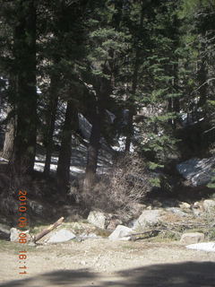 152 778. drive down Mt. Graham - waterfall
