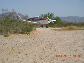 aerial - Alamo Lake airstrip