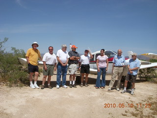 Alamo Lake airstrip - N4372J and Adam