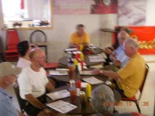 Alamo Lake airstrip - Wayside Inn diners