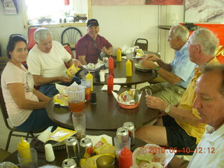 Alamo Lake airstrip - Wayside Inn diners