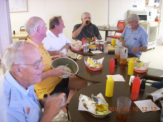 Alamo Lake airstrip - Wayside Inn diners