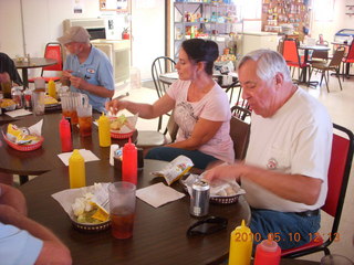 158 77a. Alamo Lake airstrip - Wayside Inn diners