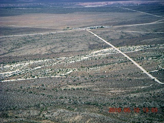 aerial - Alamo Lake area