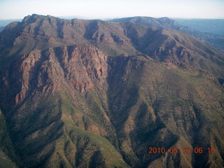 aerial - mountains near Payson